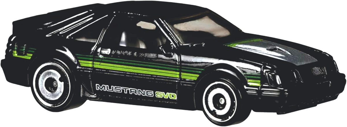 Hot Wheels '84 Mustang SVO Green / Black HW The '80s
