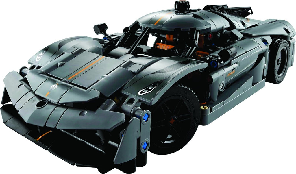 LEGO TECHNIC: Koenigsegg Jesko Absolut Gray Hypercar (42173)