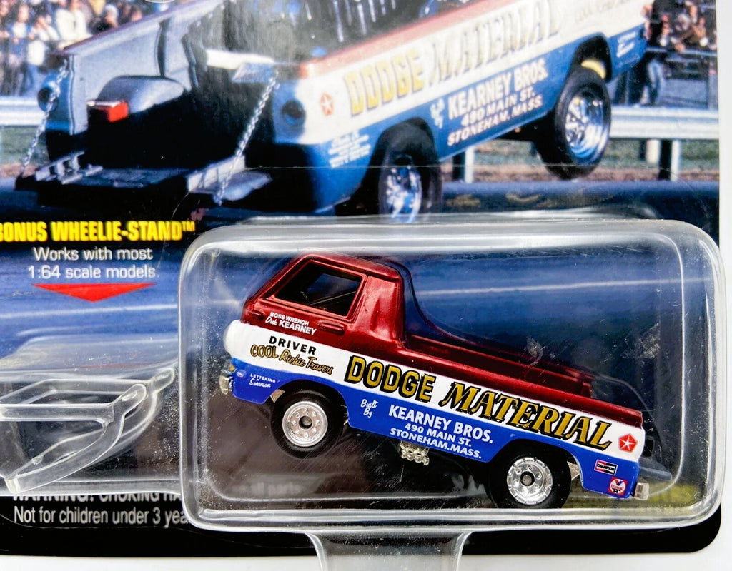 Johnny Lightning Show Stoppers Richie Travers' Dodge Material 1/64 NEW