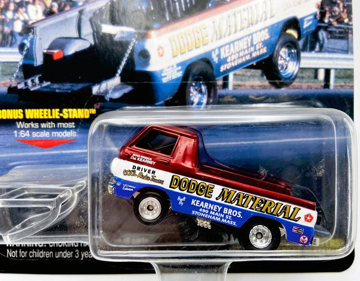Johnny Lightning Show Stoppers Richie Travers' Dodge Material 1/64 NEW