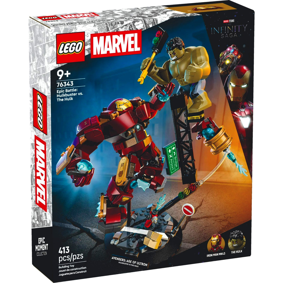 LEGO Marvel Epic Battle Hulkbuster vs Hulk Building Set 76343 NEW IN BOX