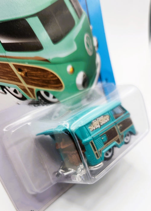 1/64 HOT WHEELS VOLKSWAGEN KOOL KOMBI! HW CITY!  NIP  TEAL SURF SHOP WOODIE VW