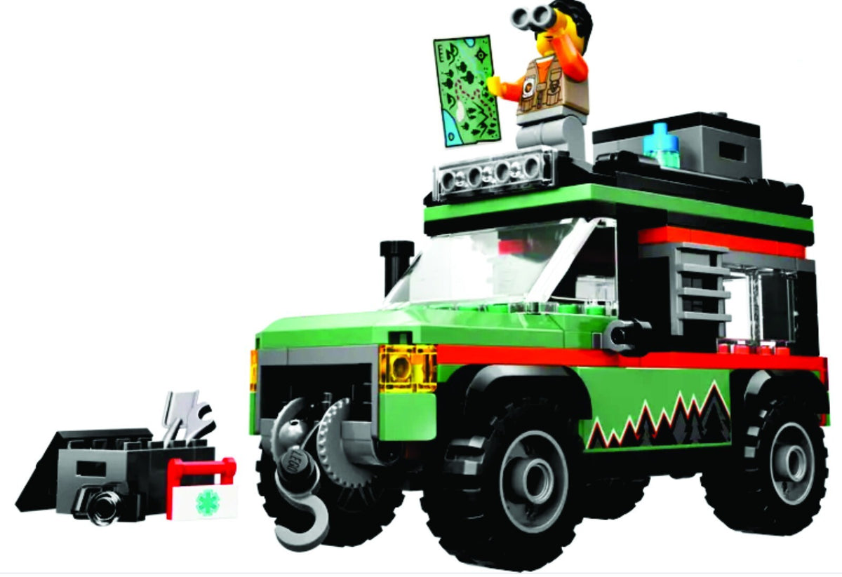 LEGO® City 2025 Off-Road 4x4 Mountain Truck Building Toy 60447 NEW IN BOX