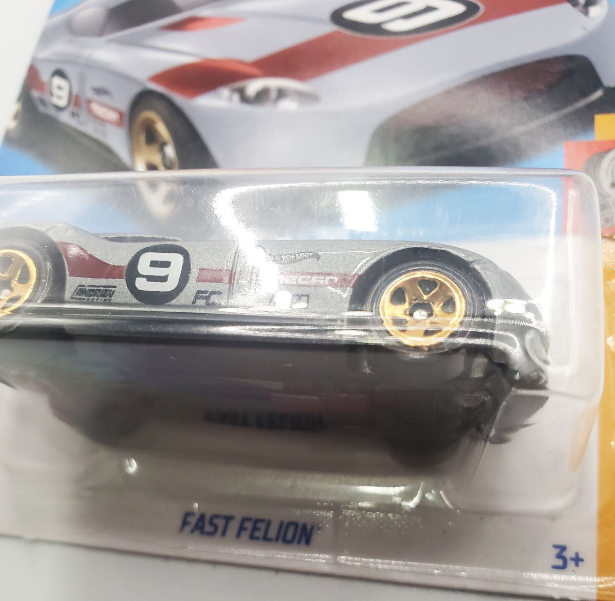Hot Wheels  Fast Felion Silver/Red 165/250 NEW ON BLISTER CARD !!
