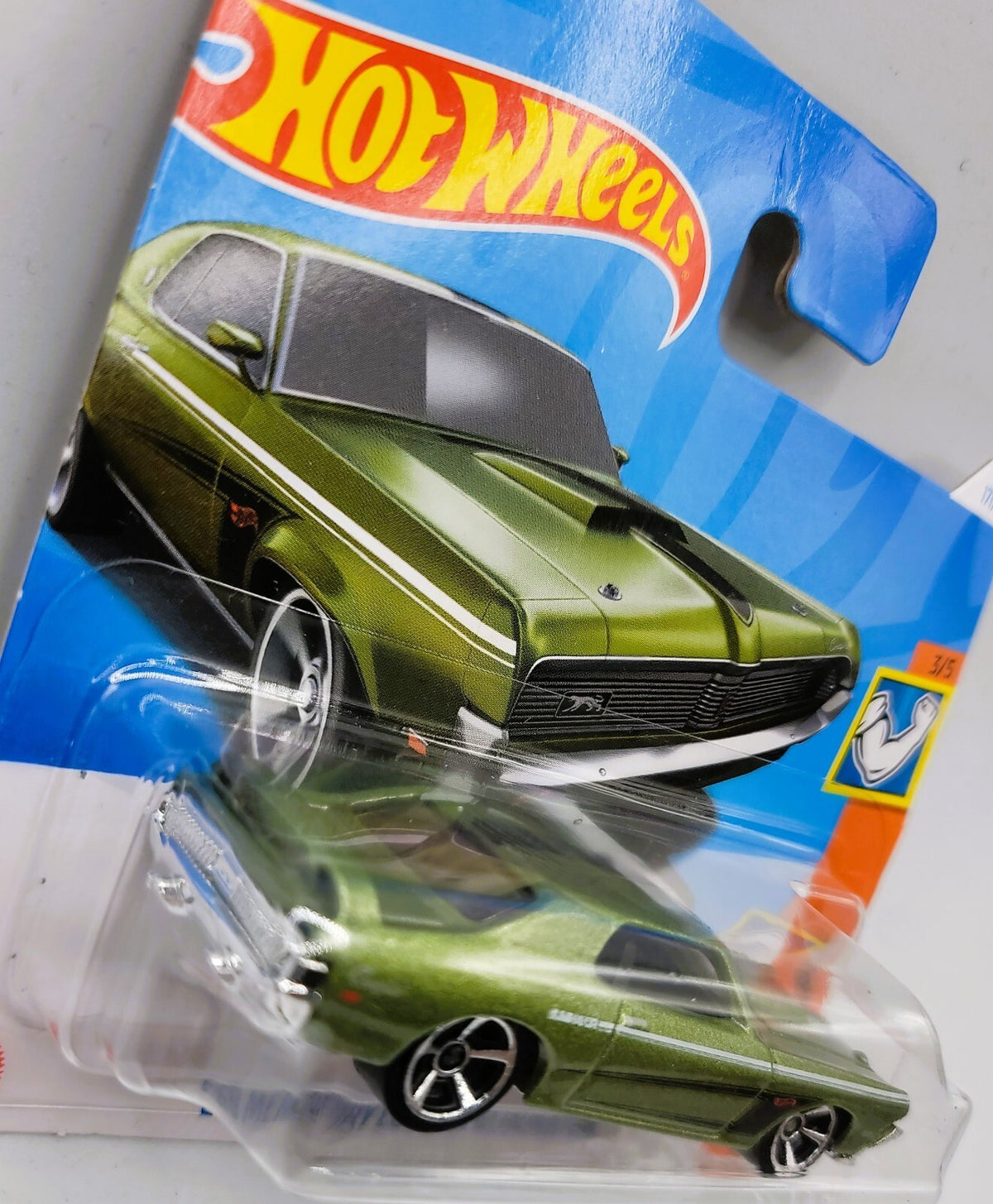 Hot Wheels 69 Mercury Cougar Eliminator  SHORT CARD New on Blister Card