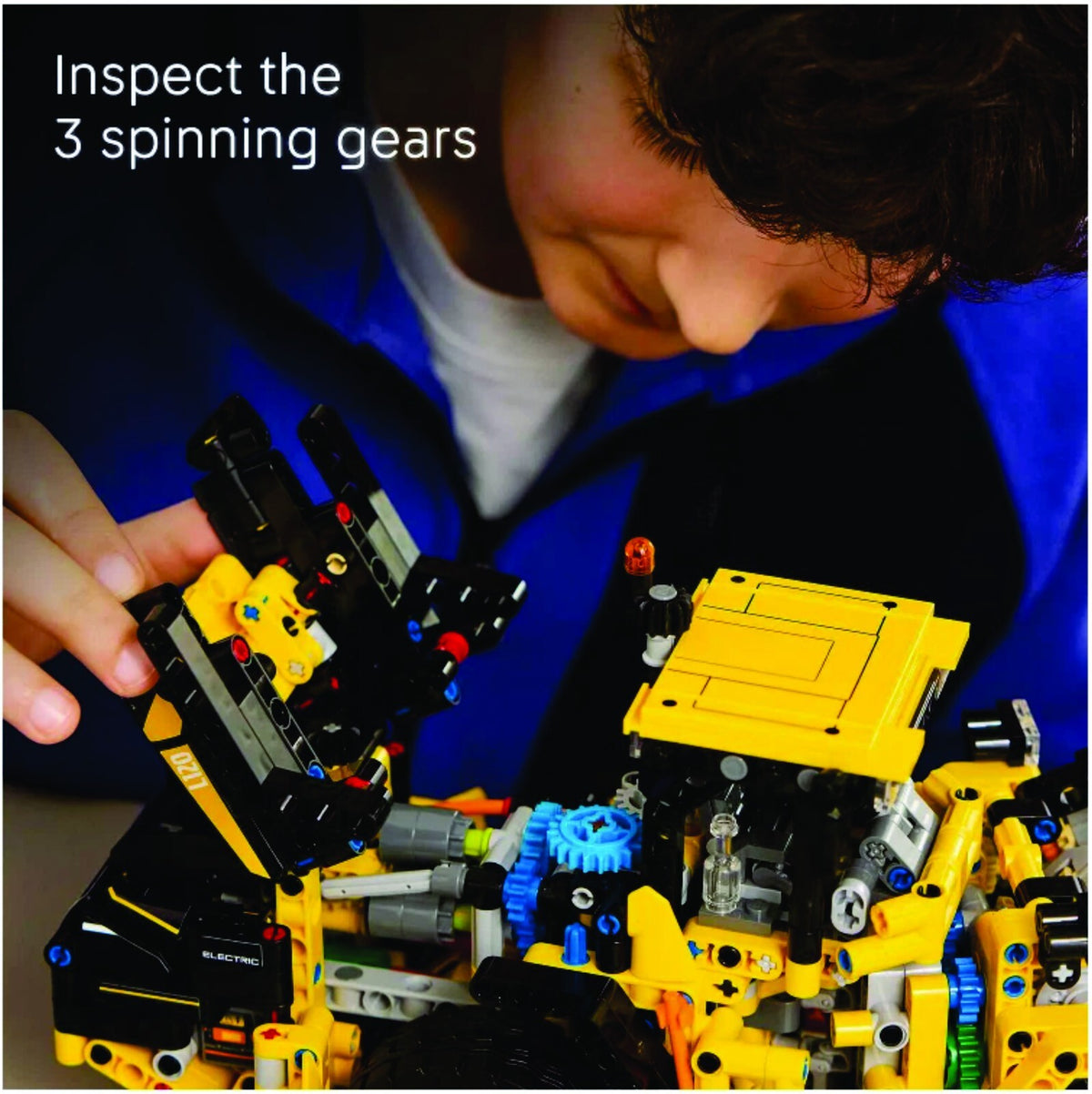 LEGO Technic Volvo L120 Electric Wheel Loader 42209 Building Kit (973 Pieces)