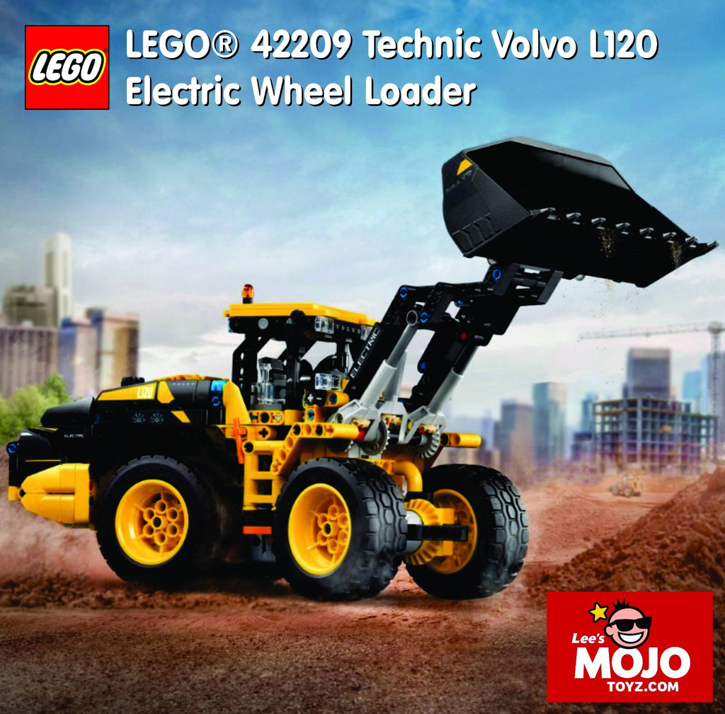 LEGO Technic Volvo L120 Electric Wheel Loader 42209 Building Kit (973 Pieces)