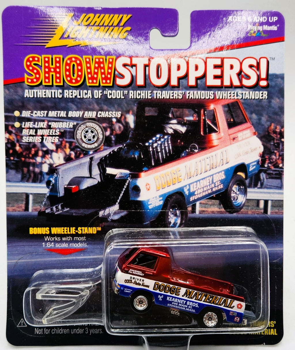 Johnny Lightning Show Stoppers Richie Travers' Dodge Material 1/64 NEW
