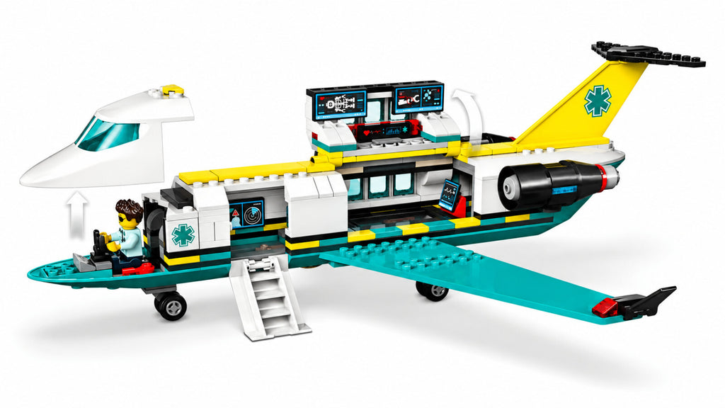 LEGO City Emergency Air Ambulance Airplane 60465 Brand New Factory Sealed