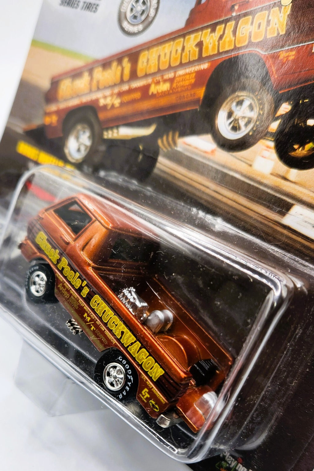 Johnny lightning Show Stoppers Chuck Poole's Chuckwagon 1/64 NEW ON BLISTER CARD